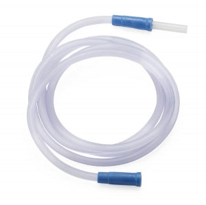 Medline Sterile Universal Suction Tubing with Straight Connectors - Sterile Universal Suction Tubing with Straight Ribbed Connectors, 3/16" x 20' - OR520A