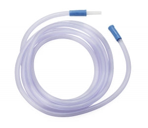 Medline Sterile Universal Suction Tubing with Straight Connectors - Sterile Universal Suction Tubing with Straight Ribbed Connectors, 9/32" x 10' - OR710