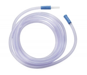 Medline Nonsterile Universal Suction Tubing - Nonsterile Universal Suction Tubing with Straight Connectors, 9/32" x 12' - OR712NS