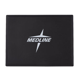 Medline Standard Foam Anti-Fatigue Floor Mats - Black Standard Bio-Foam Anti-Fatigue Floor Mat, 13" x 17" - ORAFMAT2S