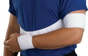 Medline Elastic Shoulder Immobilizers - Elastic Shoulder Immobilizer, Size XS (23" to 27") - ORT16100XS