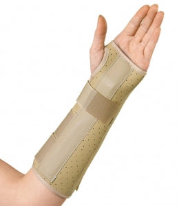 Medline Vinyl Wrist and Forearm Splints - 10" Vinyl Forearm Wrist Splint, Left, Size M - ORT18100LM