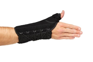 Medline Wrist Lacer with Thumb Support - 8" Wrist Lacer with Abducted Thumb, Left, Size XL - ORT18520LXL