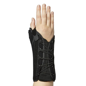 Medline Wrist Lacer with Thumb Support - 8" Wrist Lacer with Abducted Thumb, Right - ORT18520R