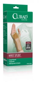 Medline CURAD Elastic Wrist Splints - CURAD Elastic Wrist Splint, Retail, 7", Left, Size XL, 8-1⁄2" - 9-1⁄2" - ORT19100LXLD