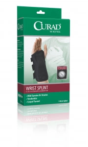 Medline CURAD Wrist Splints - CURAD 8" Wrist Splint, Size M, Left Wrist - ORT19400LMD