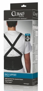 Medline CURAD Performance Series Back Support with Suspenders - CURAD Back Support with Suspenders, Size 3XL - ORT222003XLD