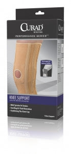 Medline CURAD Knee Support with Cartilage Pads - CURAD Knee Support, Elastic, Pull-Over, Cartilage Pads, Retail, Size 2XL, 18" - 19-1⁄2" - ORT231102XLD