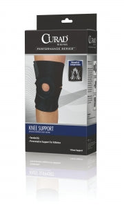 Medline CURAD Performance Series Universal Wrap-Around Knee Support - CURAD Neoprene Universal Wraparound Knee Support - ORT23260D