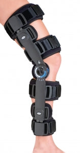 Medline Post-Op Knee Braces - Post-Op ROM Cooling Knee Brace, Size L / XL - ORT23510LXL