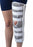 Medline Sized Knee Immobilizers - Tricot Foam Knee Immobilizer, 12", Size M - ORT2440012M