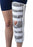 Medline Sized Knee Immobilizers - Tricot Foam Knee Immobilizer, 16", Size M - ORT2440016M