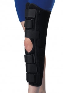 Medline Rigid Knee Immobilizers - Deluxe Knee Immobilizer, 16", Size L - ORT2441016L