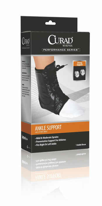 Curad Retail Vinyl Lace-Up Ankle Splints