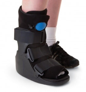 Medline Deluxe Pneumatic Ankle Walkers - Deluxe Pneumatic Leg Walker, Short, Size L - ORT28620L