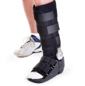 Medline Articulating (ROM) Short Leg Walkers - Articulating Leg Walker, Size M - ORT28800M