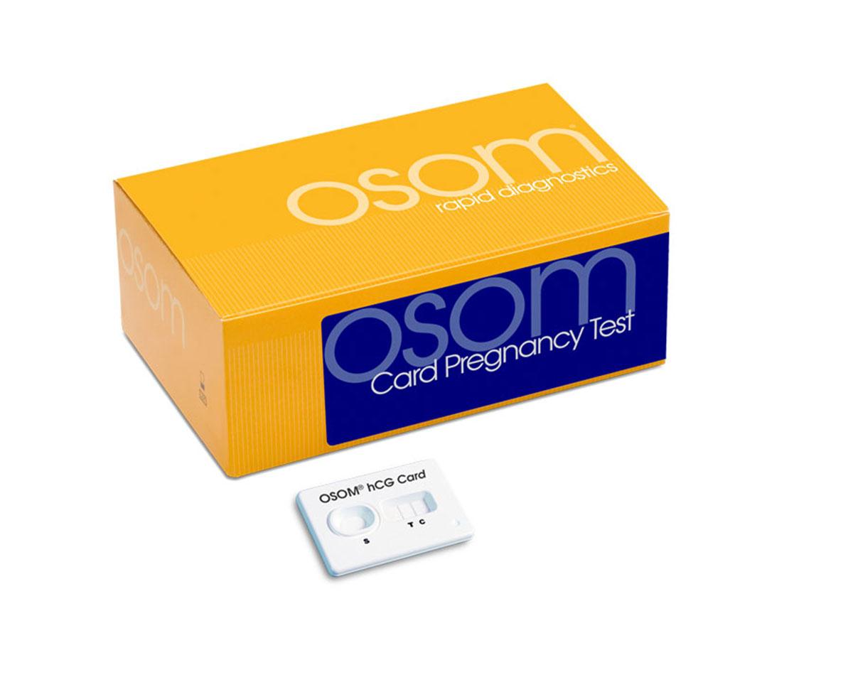 OSOM hCG Card Pregnancy Test