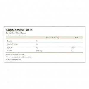 Windmill Health Products Lecithin Soft Gels - Lecithin Softgel, 1, 200 mg, 90/Bottle - 0-35046-00312-8