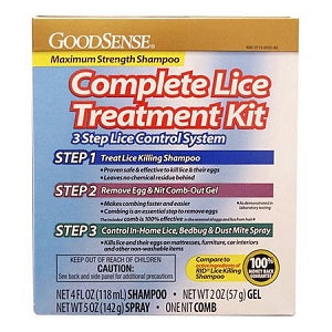 Geiss, Destin & Dunn Complete Lice Treatment Kit - Lice Treatment Kit, Complete, 3 pc / Kit - 00113-0108-62