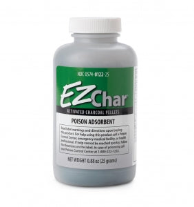 Perrigo EZ-Char Activated Charcoal - EZ-Char Activated Charcoal Pellets, 25 g - 00574-0122-25