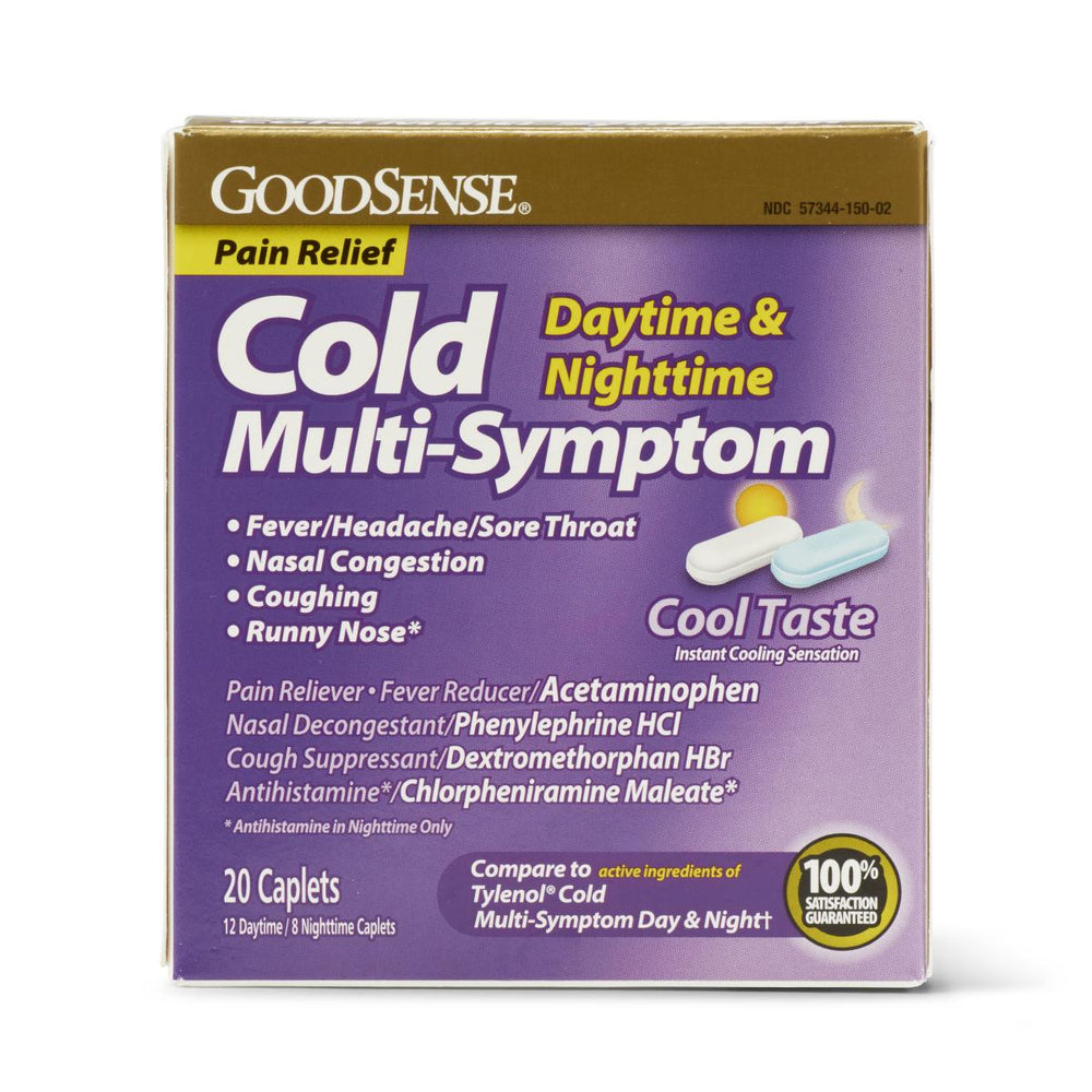 Multi-Symptom Cold Relief Caplets