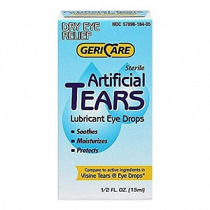 Geri-Care Pharmaceuticals Artificial Tears Eye Drops - Artificial Tears Lubricant Eye Drops, 15 mL - 57896-0181-05