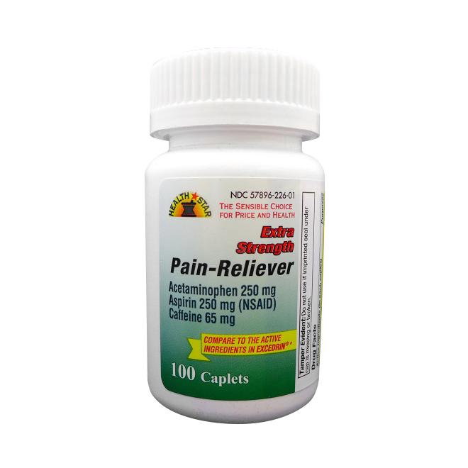 Extra-Strength Pain Reliever Caplets by Geri-Care Pharmaceuticals