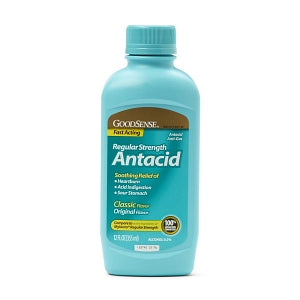 Geiss, Destin & Dunn Regular Strength Liquid Antacid - Antacid / Antigas Regular Strength Liquid, Original, 12 oz. - 00113-0357-40