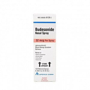 Amerisourcebergen Drug Corporation Budesonide Allergy Relief Nasal Spray - Budesonide Allergy Relief Nasal Spray, 23 mcg, 120 Metered Sprays. - 46122-0389-76