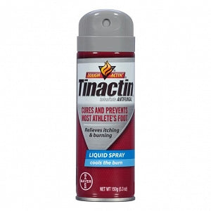 Bayer Healthcare Tough Actin' Tinactin Antifungal Powder Spray - TINACTIN LIQUID SPRAY 5.3OZ - 11017-0410-05