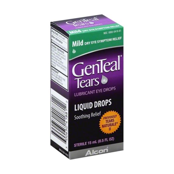 GenTeal Tears Mild Lubricant Eye Drops by Alcon Labs