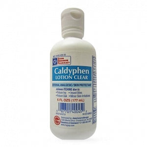 Amerisourcebergen Drug Corporation Caldyphen Clear Topical Analgesic Lotion - Caldyphen Clear Lotion, 6-oz. Bottle - 24385-0439-30