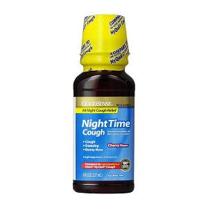 Geiss, Destin & Dunn Night Time Cold and Flu Liquid - Night Time Cold and Flu Liquid, Cherry Flavor, 8-oz. Bottle - 00113-0459-34