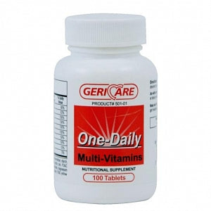 Geri-Care Pharmaceuticals Multivitamin Tablets - Multivitamin Tablet, 100/Bottle - 57896-0501-01