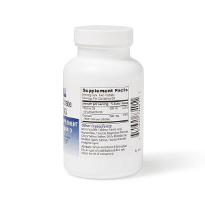 Gemini Pharmaceuticals Calcium with Vitamin D Tablets - Calcium Citrate 315 mg + Vitamin D3 250 IU Tablet, 100/Bottle - 51645-0734-01