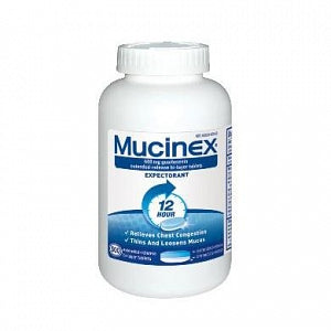 Reckitt Benckiser Inc Mucinex Tablets - Mucinex, 600 mg Extended Release Tablet, 500/Bottle - 63824-00850-07