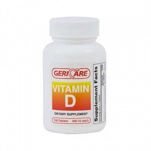 21st Century Healthcare Vitamin D-3 Tablets - Vitamin D-3 Tablet, 400 IU, 100/Bottle - 57896-0874-01