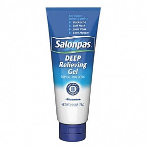 Hisamitsu Pharmaceutical Salonpas Topical Gels - SALONPAS DEEP PAIN RELIEVING GEL 2.75OZ - 46581-0900-02