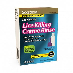 Geiss, Destin & Dunn GoodSense Lice Killing Crème Rinse - Lice Killing Crème Rinse, 2 oz. - 00113-0955-16