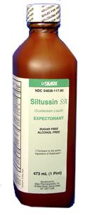 Siltussin SA (Guaifenesin) Expectorant