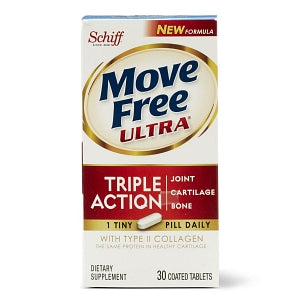 Reckitt Benckiser Move Free Joint Health Supplements - Move Free Ultra Tablet with UCII, 30/Bottle - 0-20525-11841-7