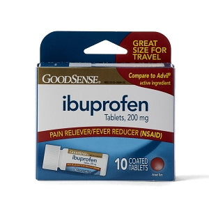 Geiss, Destin & Dunn Ibuprofen - Ibuprofen, 200 mg, 10 Tablets - 00113-0604-52