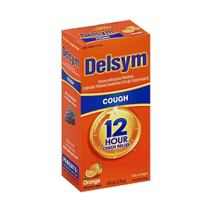 Reckitt Benckiser Inc Delsym Cough Suppressant Liquid - Delsym 12-Hour Extended Release Oral Suspension, Orange, 5 oz. - 63824-0175-65