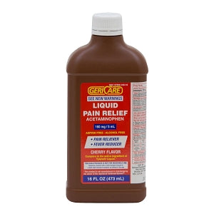 Geiss, Destin & Dunn Infant's Pain and Fever Oral Suspension - Acetaminophen, 160 mg/5 mL Liquid, 16 oz. - 57896-0160-16