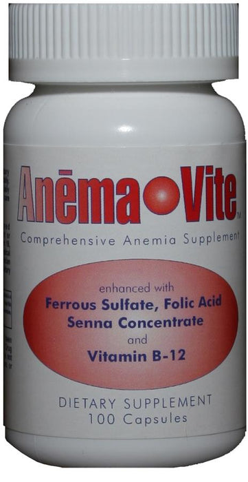 Anema-Vite Nutritional Supplement Capsules