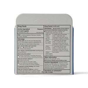 Geiss, Destin & Dunn Loperamide Antidiarrheal Caplets - LOPERAMIDE HCL 2MG CPLT 6/BX 24BX / CS - 00113-0224-91