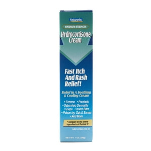 Perrigo Company Hydrocortisone 1% Cream - HYDROCORTISONE 1% CRM 1OZ 24/CS HUMANA - 3059