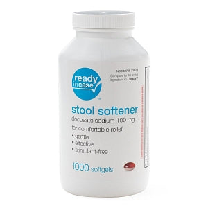 Pl Developments Docusate Sodium Stool Softener - Docusate Sodium Stool Softener, 100 mg, 1, 000 Softgels - 40110