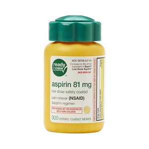 Pl Developments Aspirin Low Dose Enteric Coated Tablets - Aspirin, 81 mg Enteric Coated Tablet, 300/Easy-Open Bottle - 359726443012