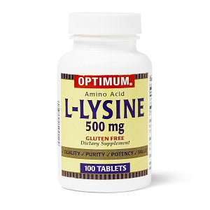 Magno-Humphries Laboratories Inc L-Lysine Tablets - L-Lysine Tablet, 500 mg, 100/Bottle - 043292500124